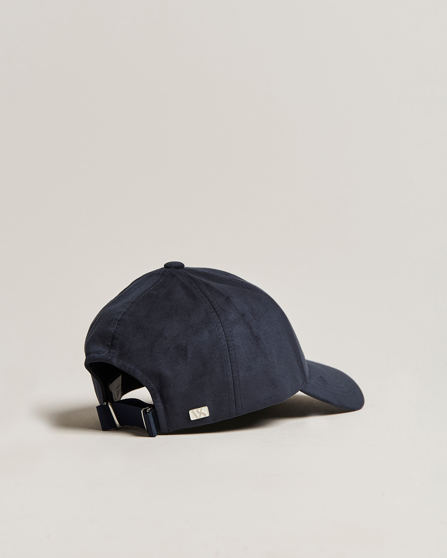 Herr | Varsity Headwear Alcantara Baseball Cap Space Blue | Varsity Headwear | Alcantara Baseball Cap Space Blue