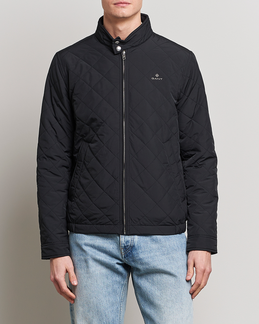 Herr |  | GANT | The Quilted Windcheater Black
