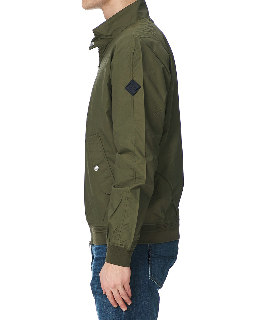 Herr | Jackor | GANT | Nylon Harrington Jacket Dark Leaf