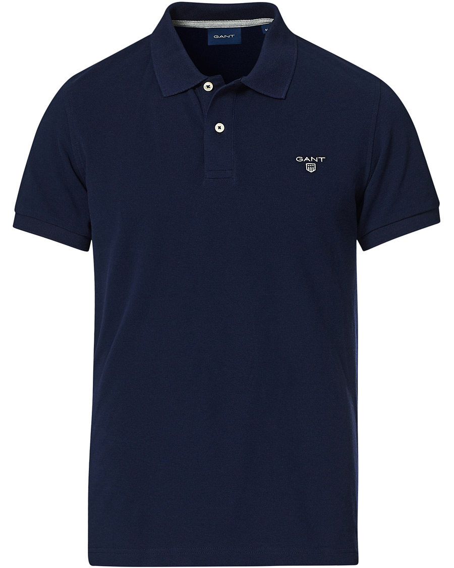 Herr | Pikéer | GANT | The Summer Polo Evening Blue