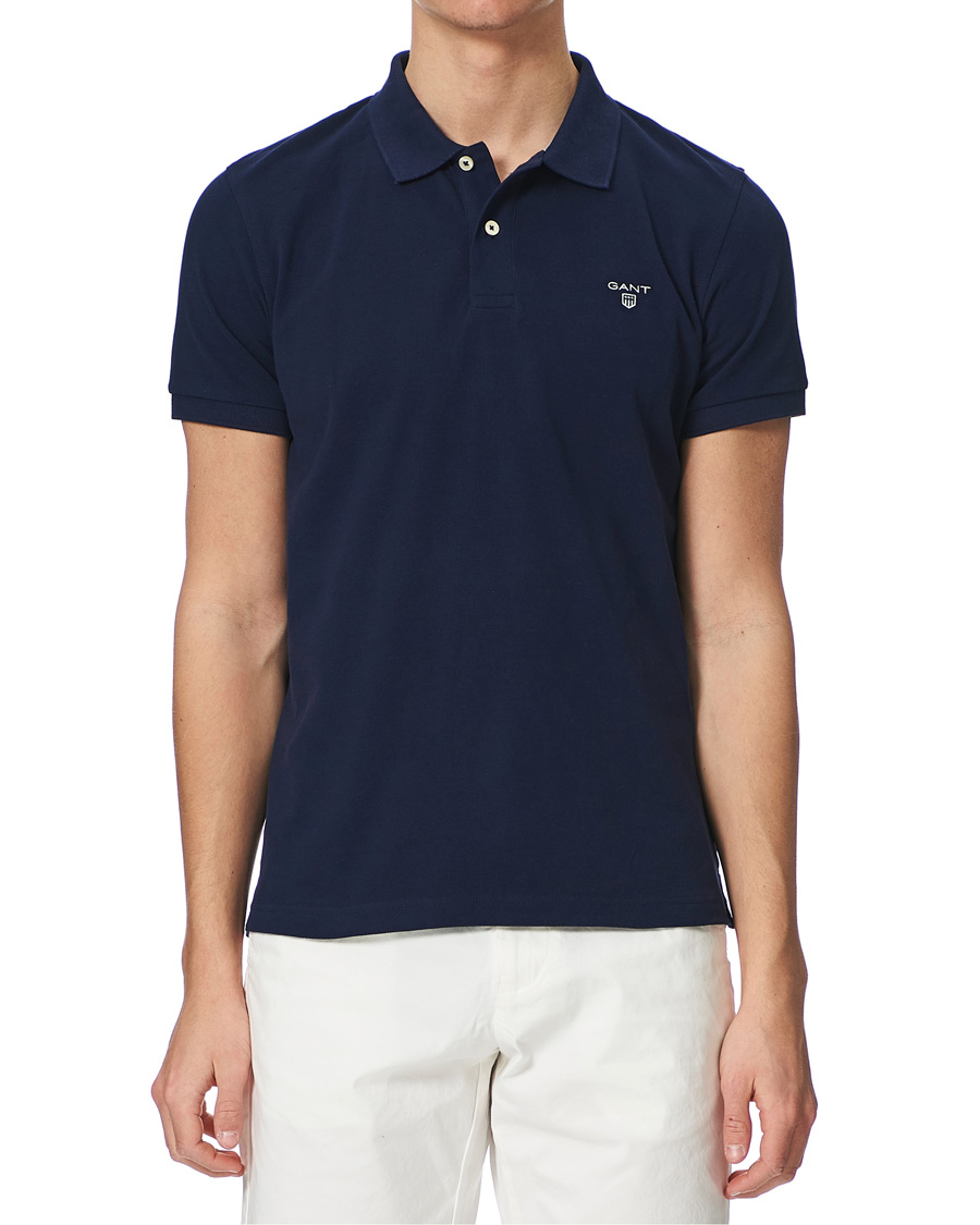 Herr | Pikéer | GANT | The Summer Polo Evening Blue