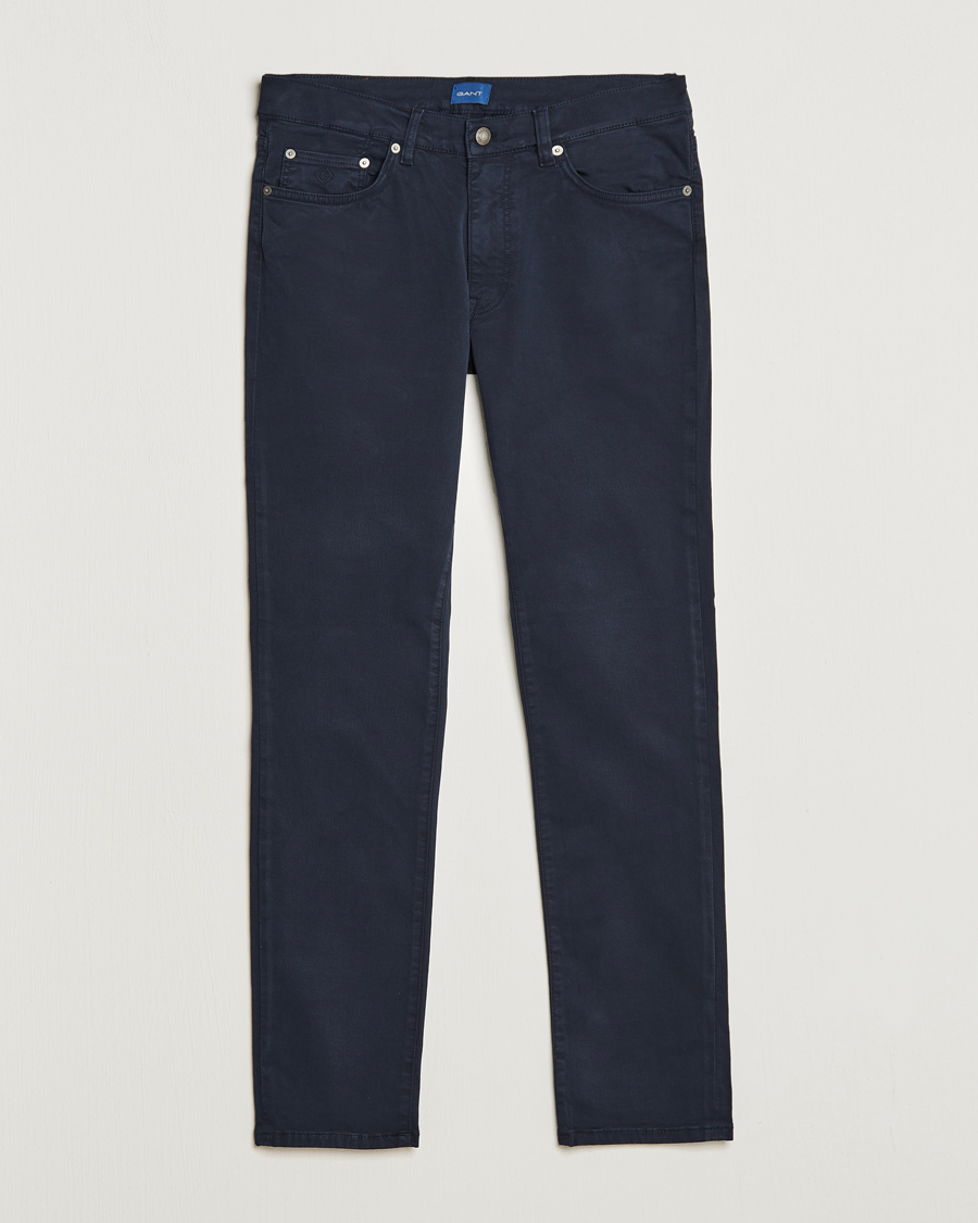 Herr | Byxor | GANT | Hayes Desert Jeans Navy