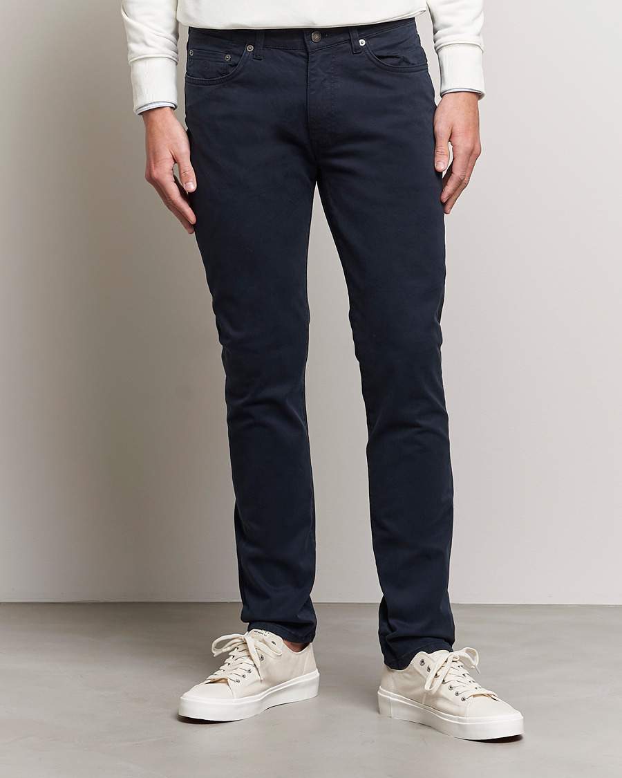 Herr | Byxor | GANT | Hayes Desert Jeans Navy
