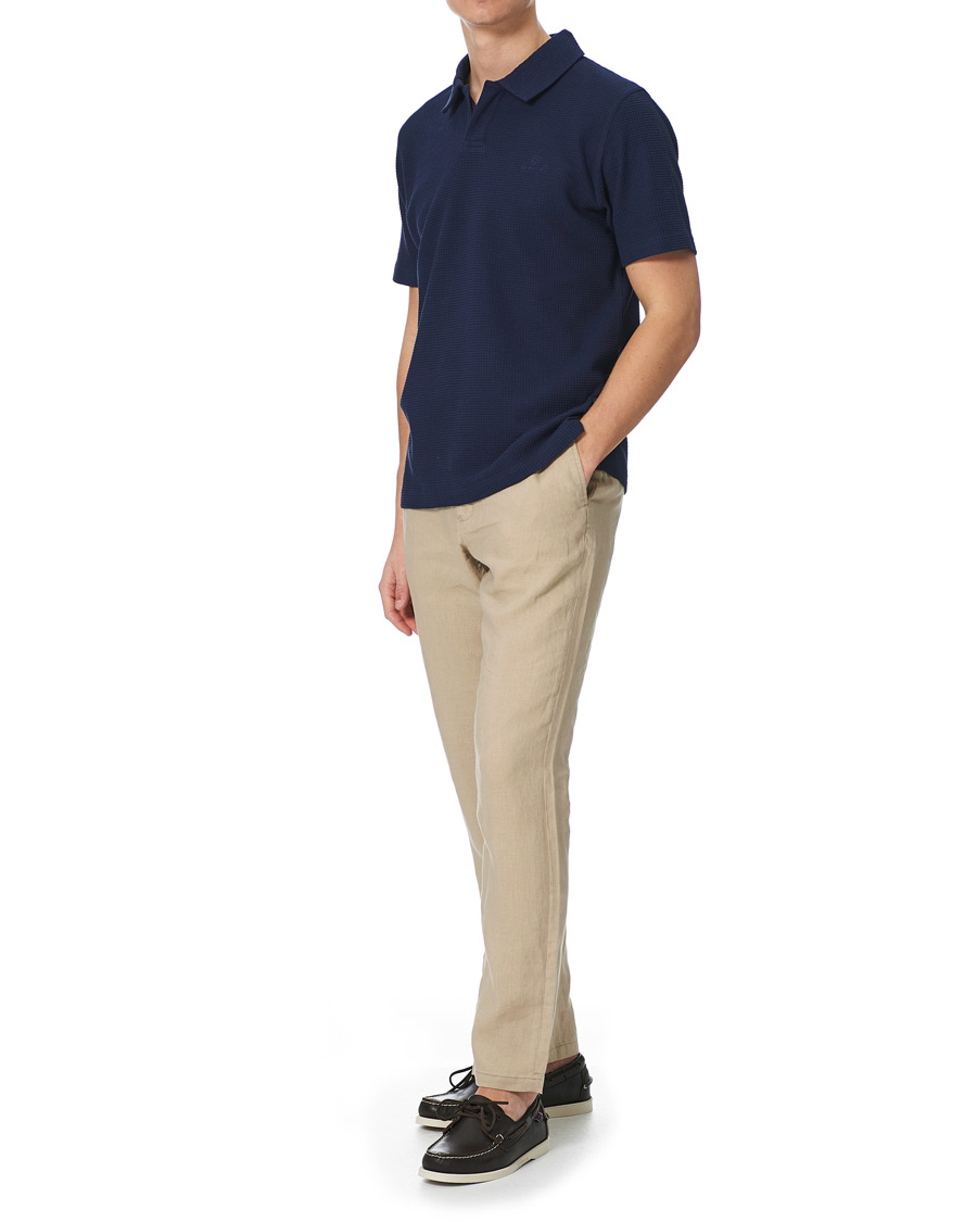 Herr | Byxor | GANT | Relaxed Linen Drawstring Pants Dry Sand