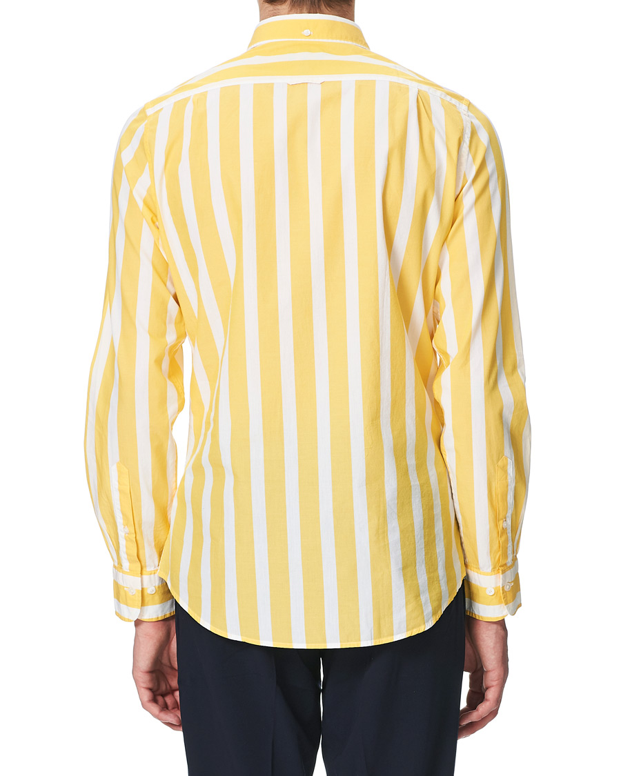 Herr | Skjortor | GANT | Slim Fit Heritage Striped Shirt Yellow/White