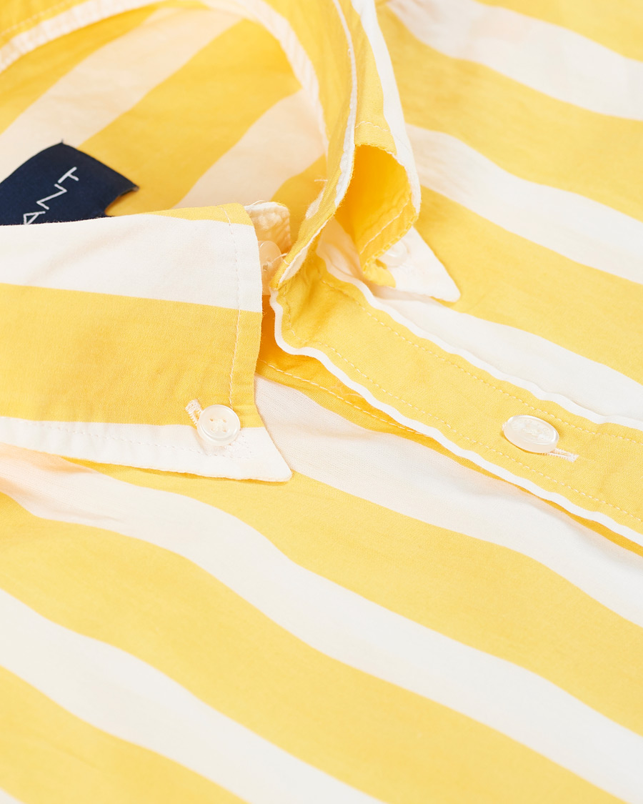 Herr | Skjortor | GANT | Slim Fit Heritage Striped Shirt Yellow/White
