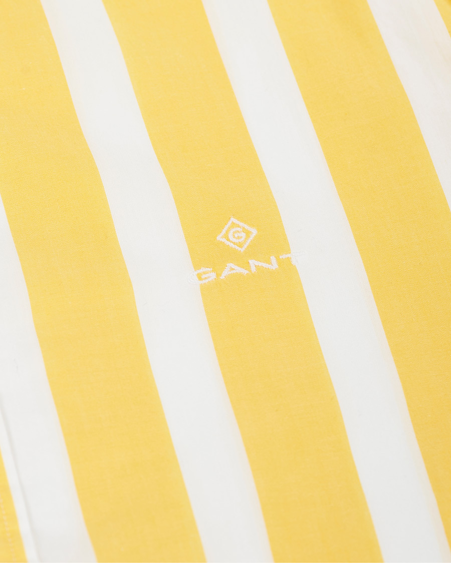 Herr | Skjortor | GANT | Slim Fit Heritage Striped Shirt Yellow/White