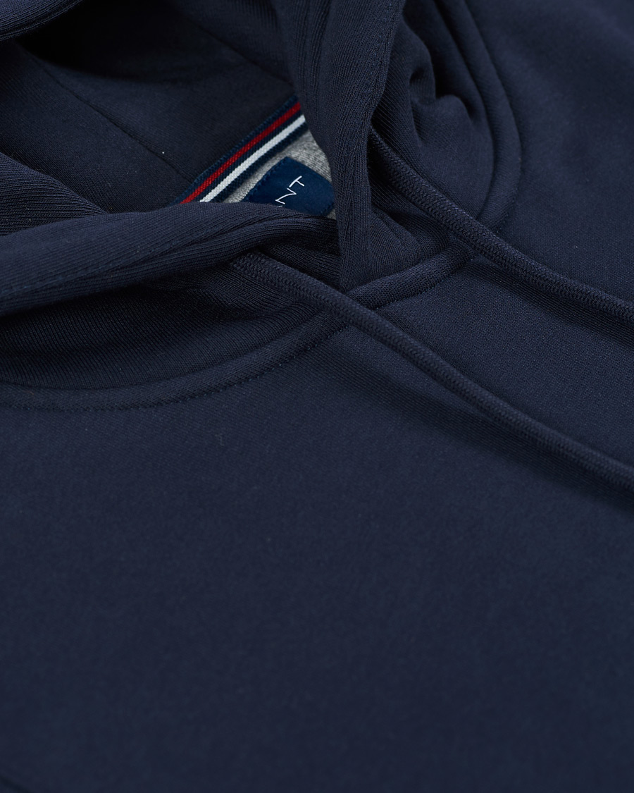 Herr | Tröjor | Gant | Original Shield Logo Hoodie Evening Blue