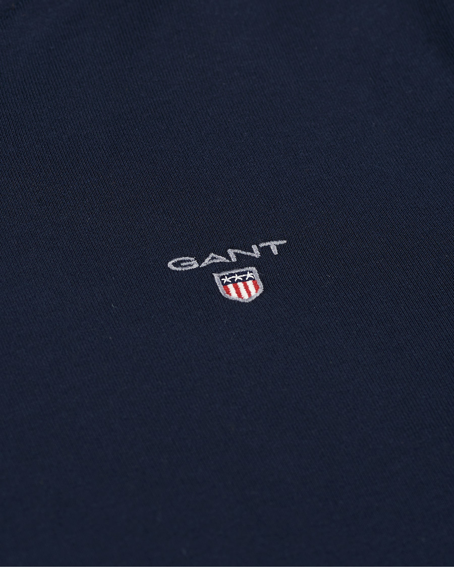 Herr | Tröjor | Gant | Original Shield Logo Hoodie Evening Blue