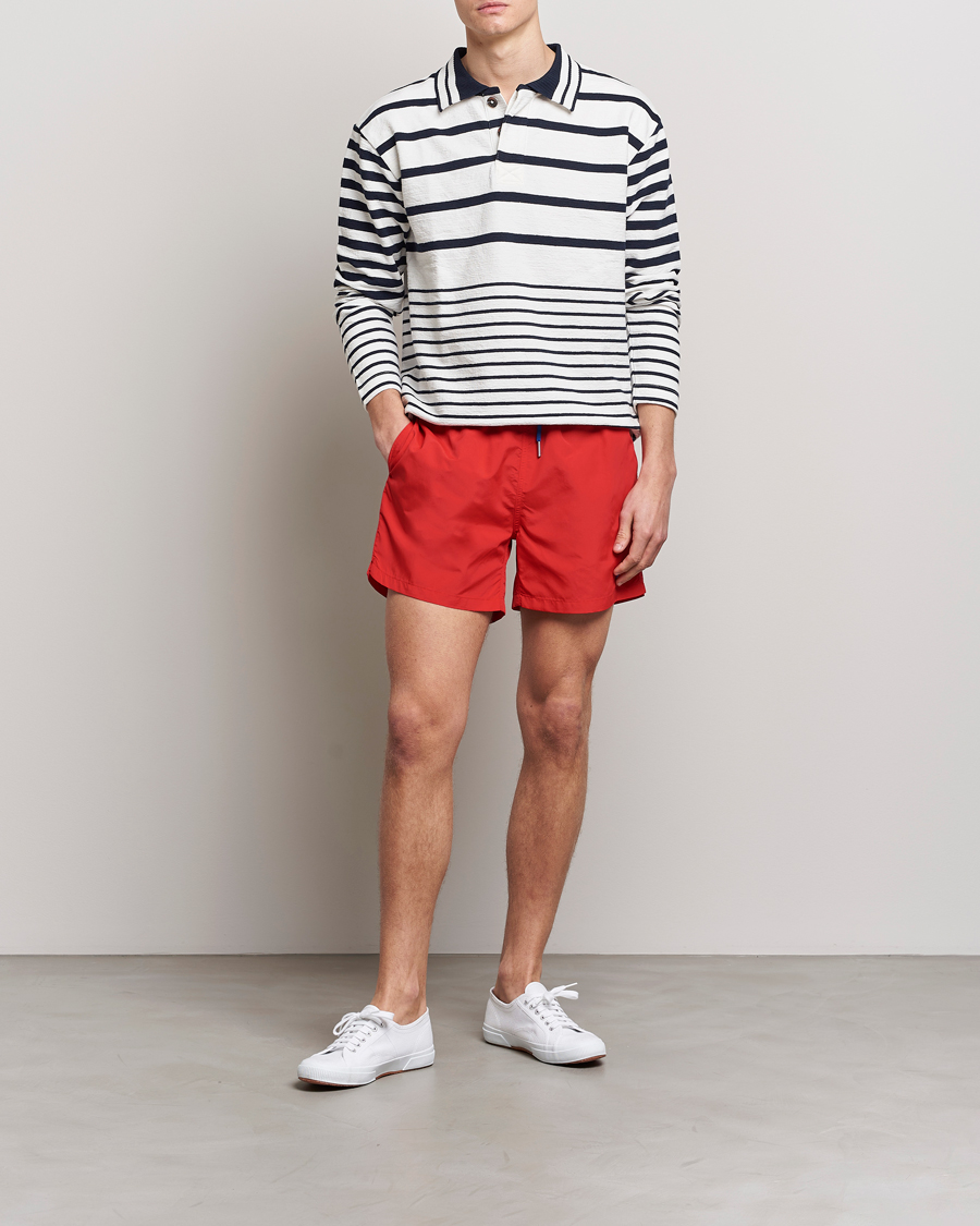 Herr | Badbyxor | GANT | Basic Swimshorts Bright Red