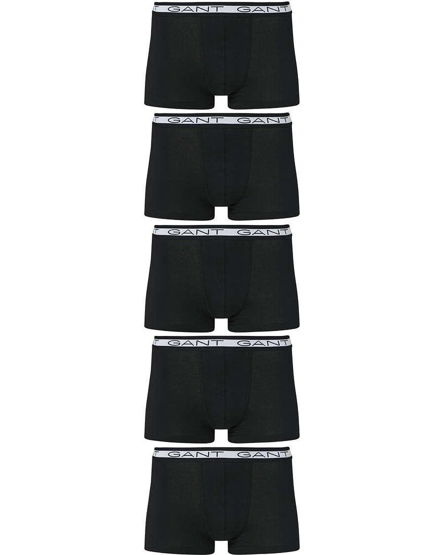 Herr | Underkläder | GANT | 5-Pack Trunks Black