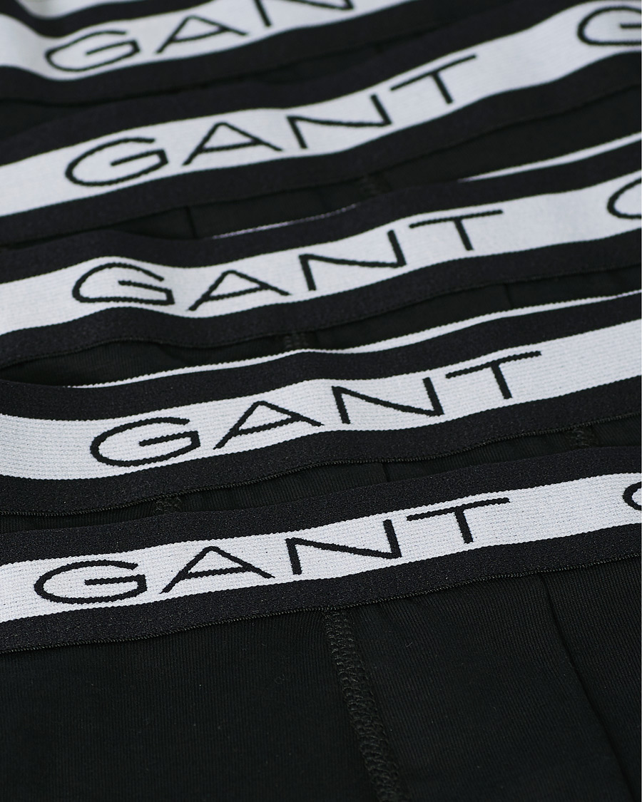 Herr | Underkläder | Gant | 5-Pack Trunks Black