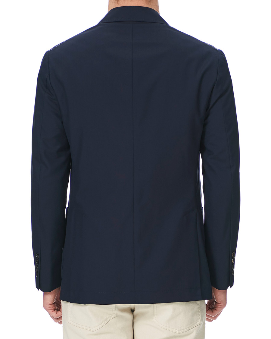Herr | Kavajer | Brunello Cucinelli | Super 120s Wool Double Breasted Blazer Navy