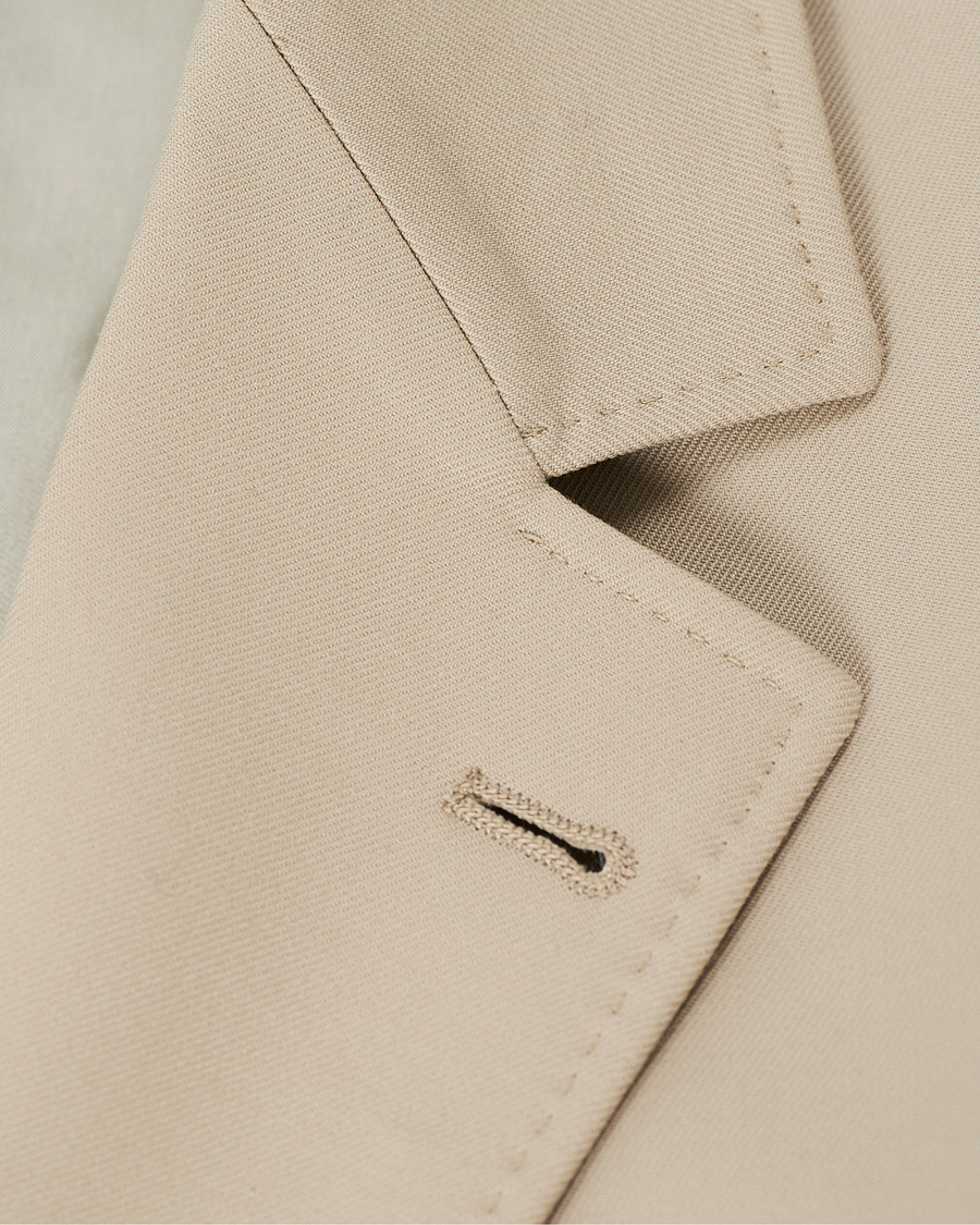 Herr | Kavajer | Brunello Cucinelli | Cotton Gabardine Patch Pocket Blazer Sand