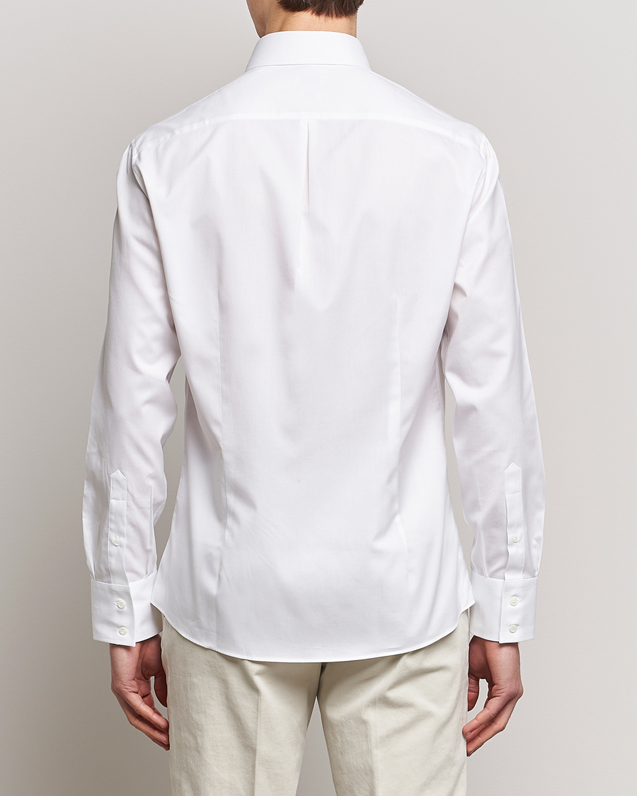 Herr | Skjortor | Brunello Cucinelli | Slim Fit Button Down Shirt White