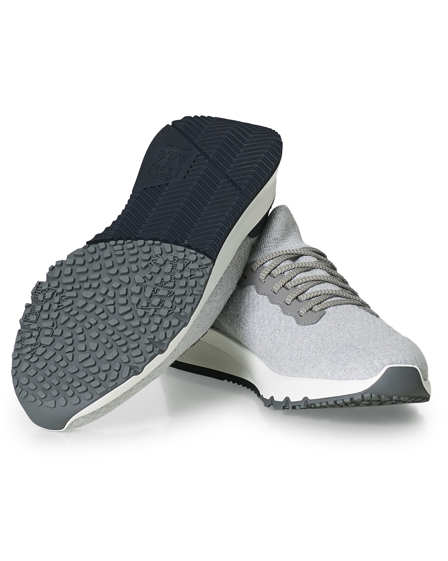 Herr | Brunello Cucinelli Mesh Running Sneaker Light Grey | Brunello Cucinelli | Mesh Running Sneaker Light Grey