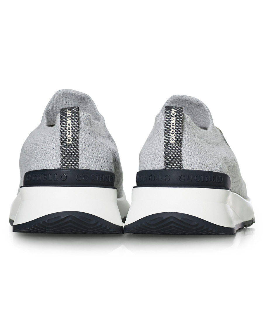Herr | Brunello Cucinelli Mesh Running Sneaker Light Grey | Brunello Cucinelli | Mesh Running Sneaker Light Grey