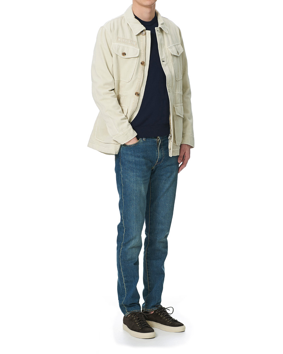 Herr | Jackor | Morris | Moorea Field Jacket Off White