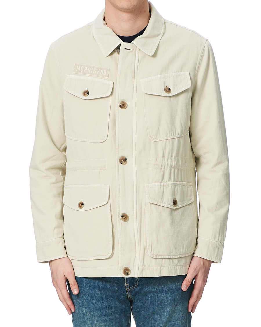 Herr | Jackor | Morris | Moorea Field Jacket Off White