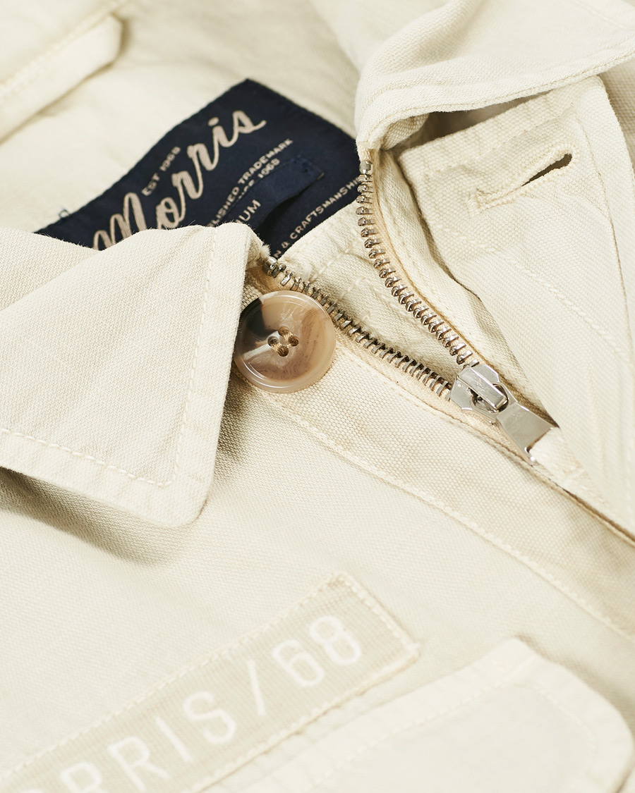Herr | Jackor | Morris | Moorea Field Jacket Off White