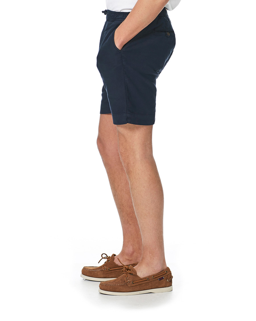 Herr | Shorts | Morris | Winward Linen Drawstring Shorts Blue