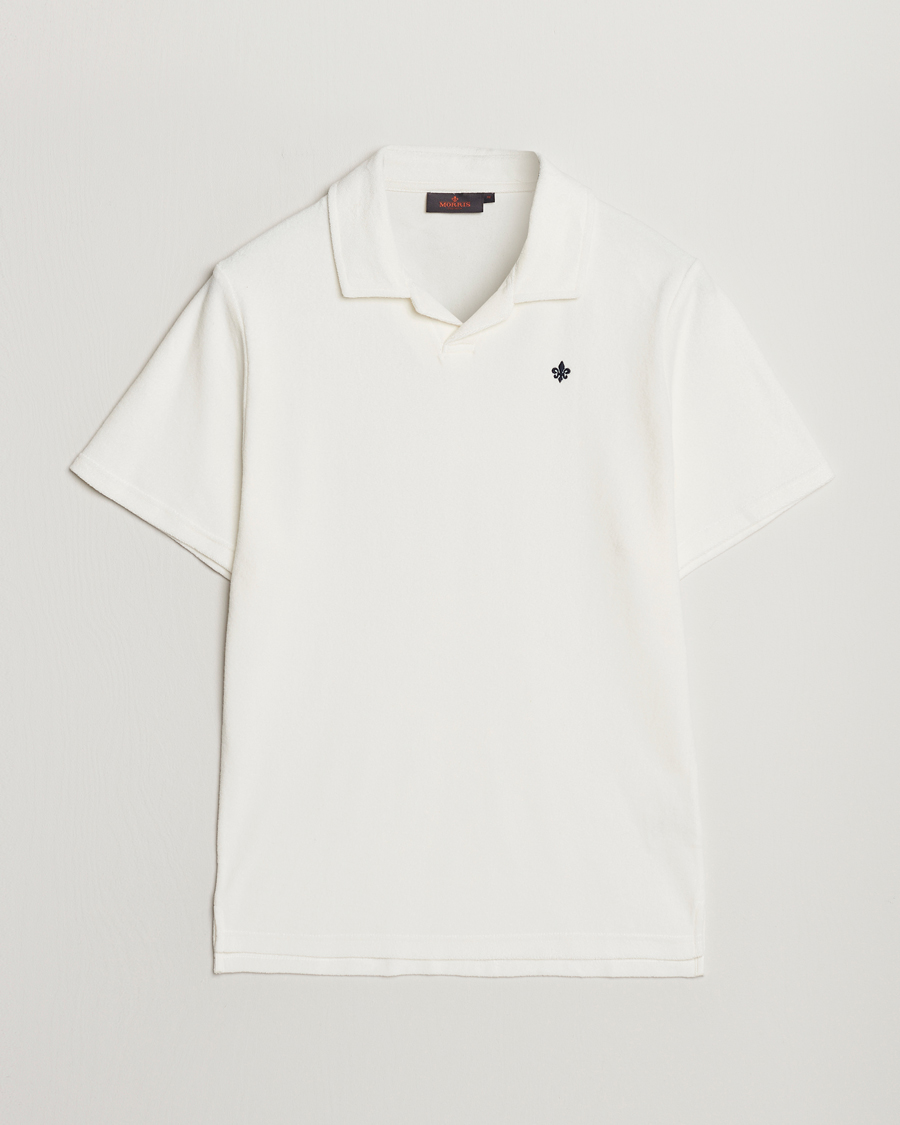 Herr | Pikéer | Morris | Delon Terry Jersey Polo Off White