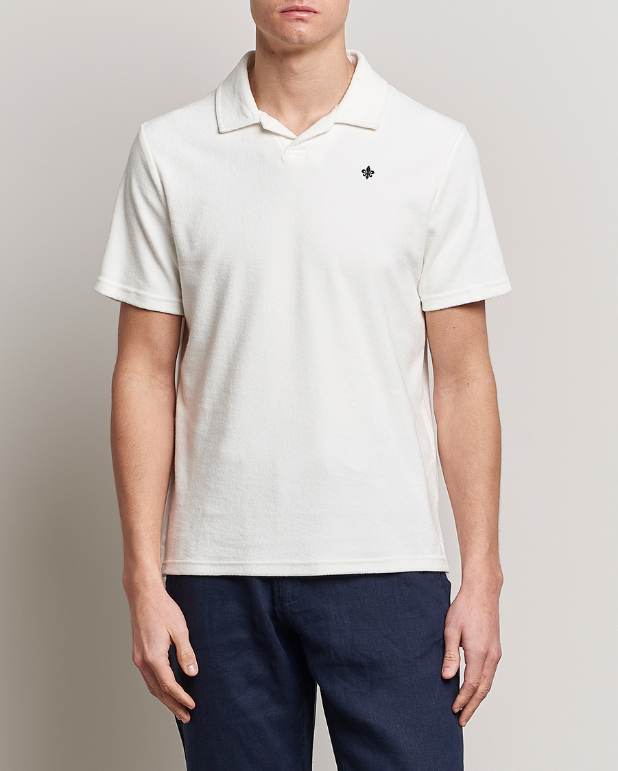 Herr | Terry | Morris | Delon Terry Jersey Polo Off White