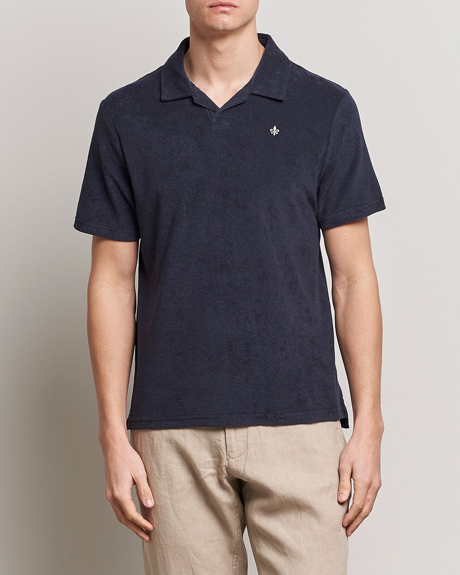 Herr |  | Morris | Delon Terry Jersey Polo Old Blue