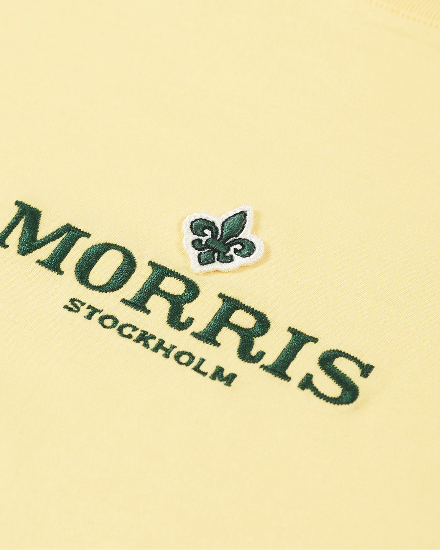 Herr | T-Shirts | Morris | Helton Logo Crew Neck Tee Yellow