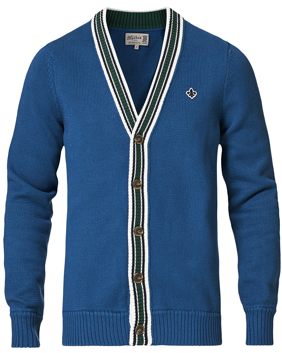 Herr | Tröjor | Morris | Marvell Cardigan Blue