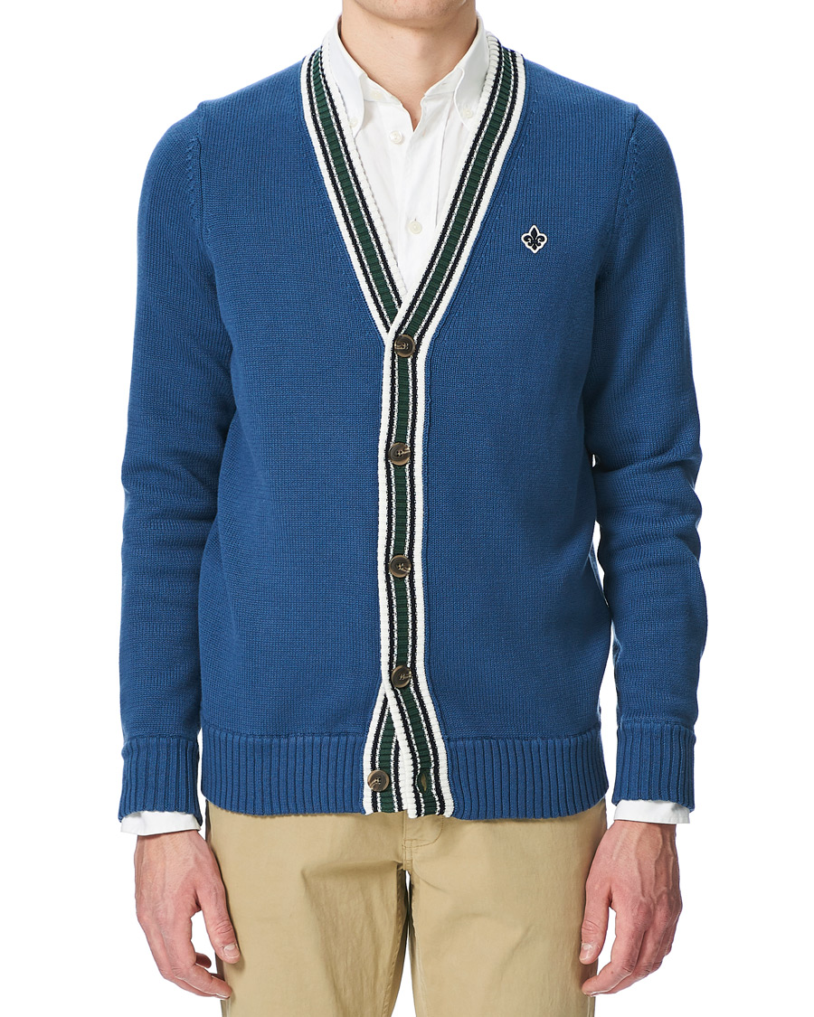 Herr | Tröjor | Morris | Marvell Cardigan Blue