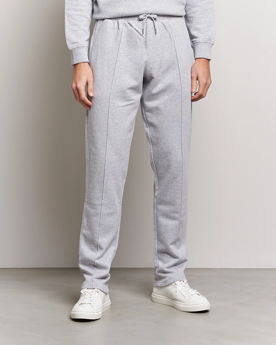 Herr | Business & Beyond | Stenströms | Cotton Jersey Pants Grey