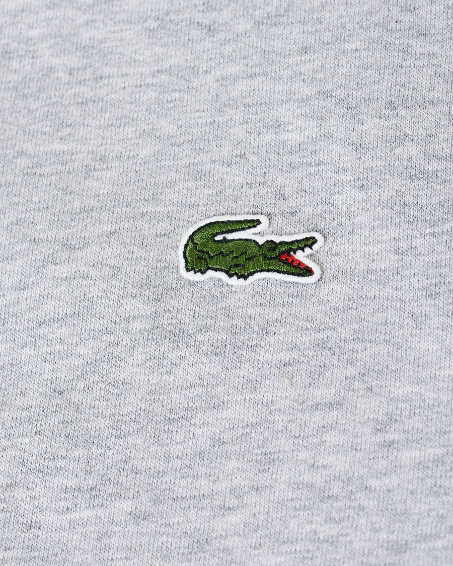 Herr | Tröjor | Lacoste | Crew Neck Sweatshirt Argent Chine
