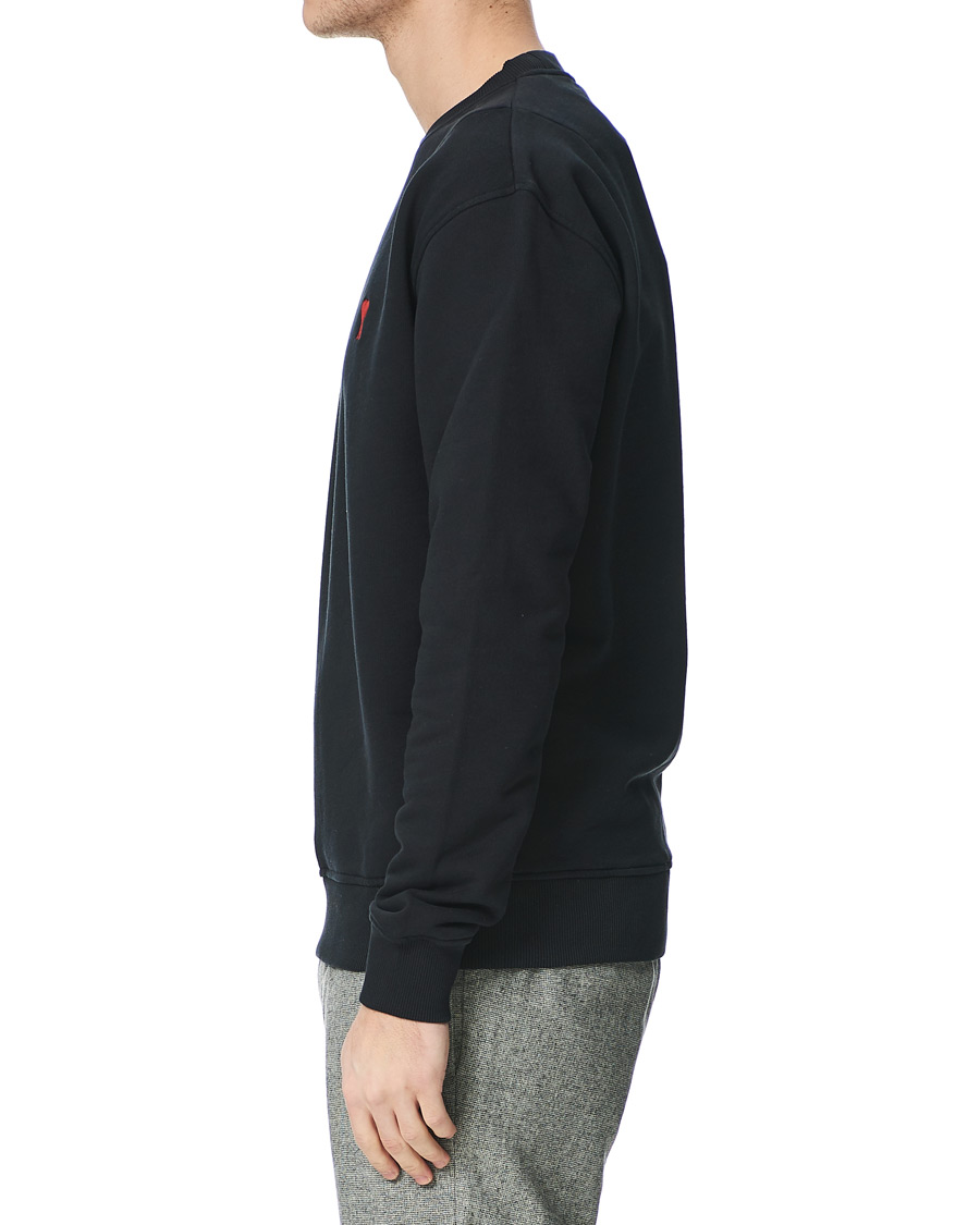 Herr | Tröjor | AMI | Heart Logo Sweatshirt Black