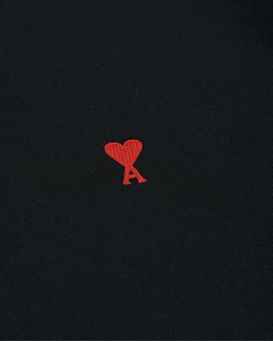 Herr | Tröjor | AMI | Heart Logo Sweatshirt Black