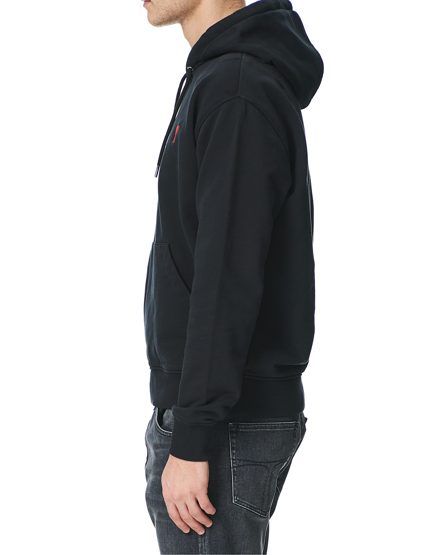 Herr | Tröjor | AMI | Heart Logo Hoodie Black