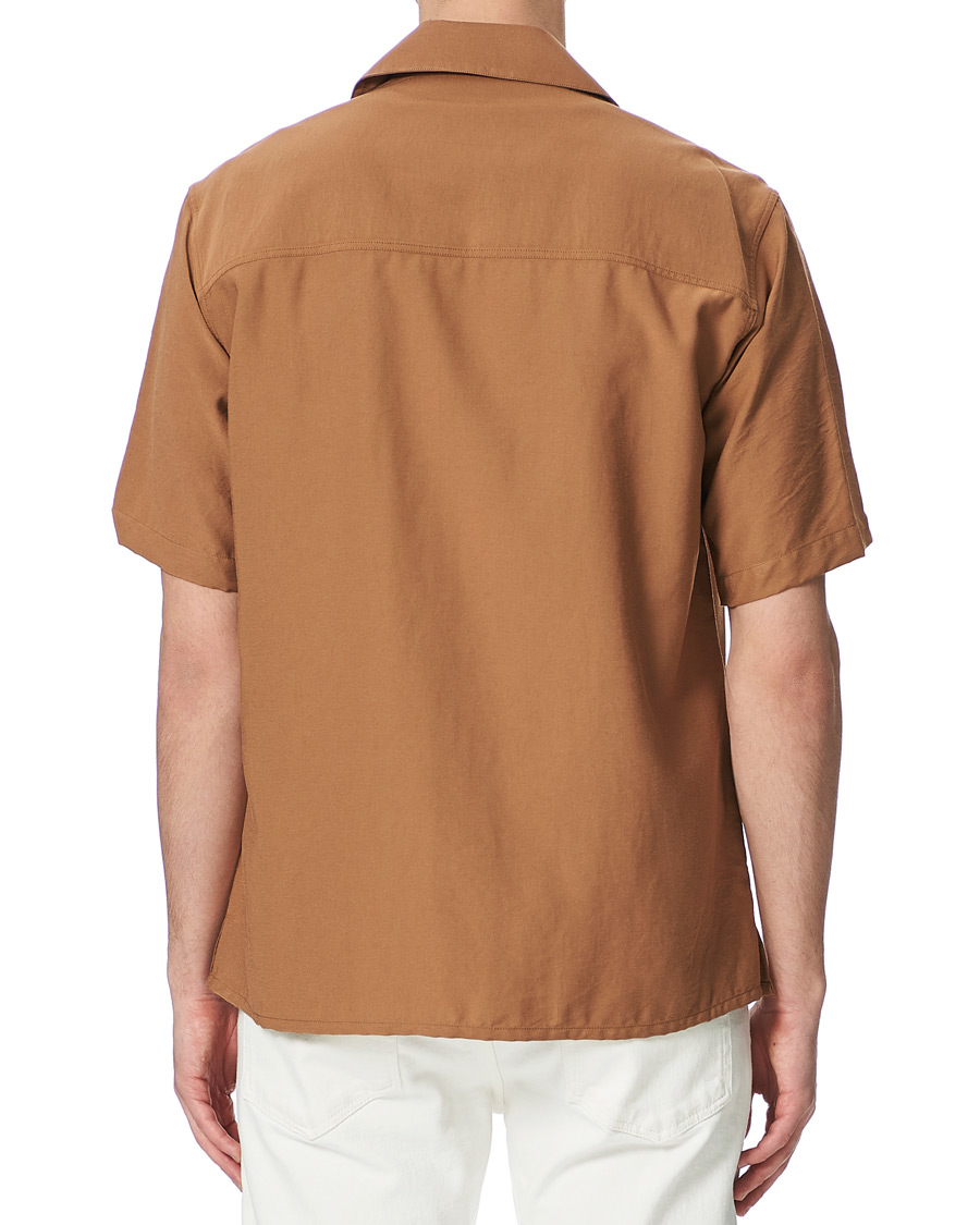 Herr | Skjortor | AMI | Signature Camp Collar Shirt Beige