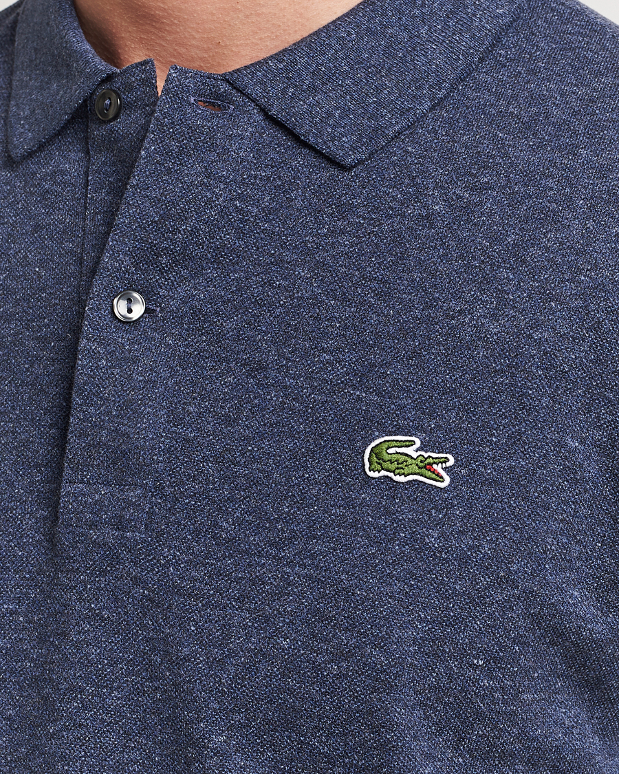 Herr | Pikéer | Lacoste | Slim Fit Polo Piké Heather Nebula