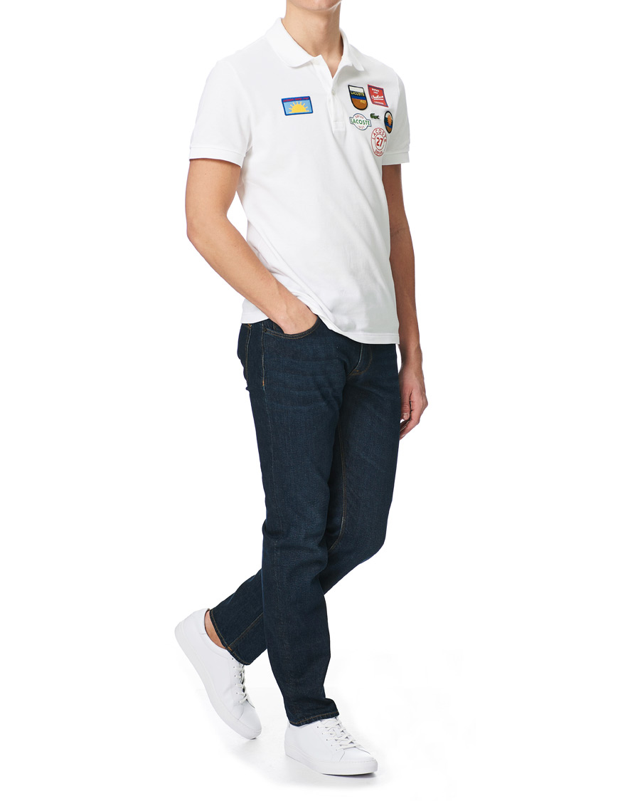 Herr | Pikéer | Lacoste | Original Patch Polo Piké White