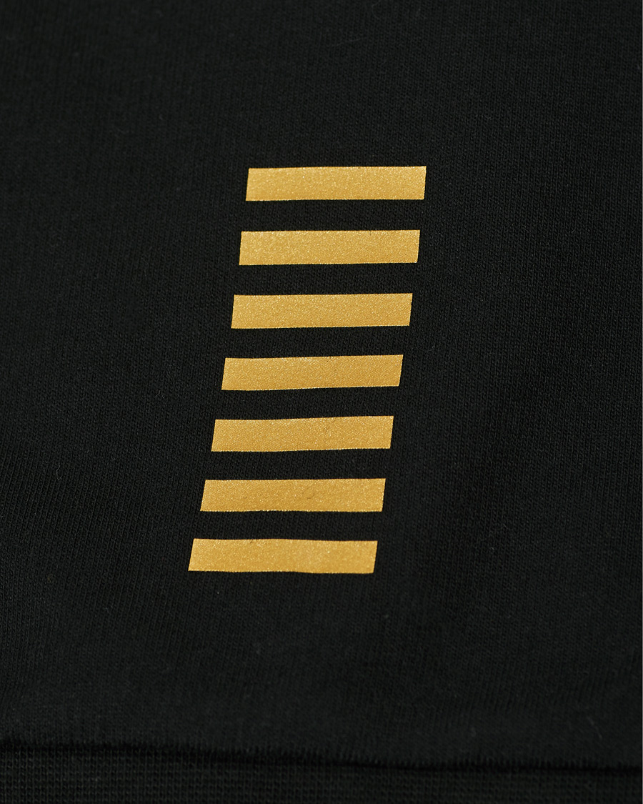 Herr | Tröjor | EA7 | Train Core Full Zip Hoodie Black/Gold