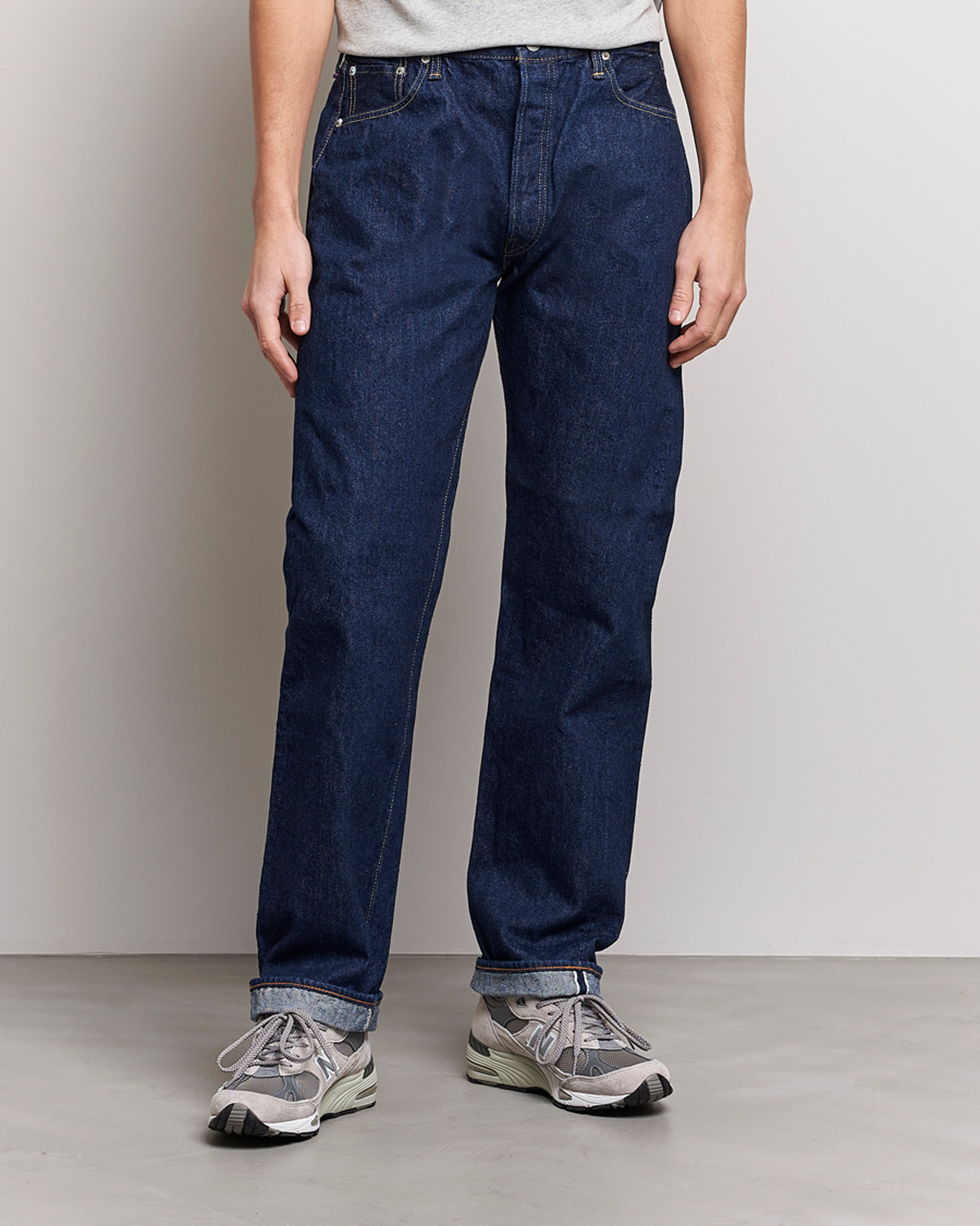 Herr | Straight leg | orSlow | Straight Fit 105 Selvedge Jeans One Wash