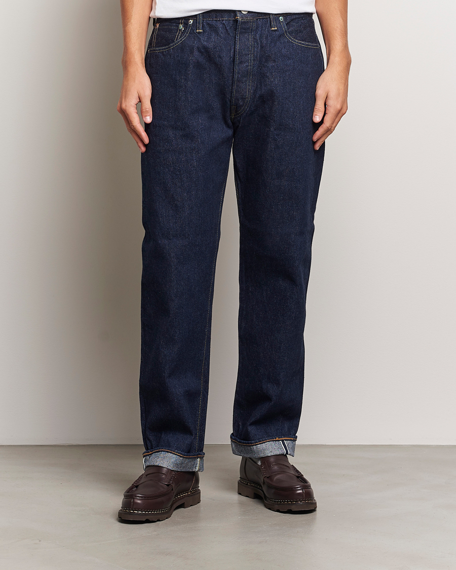 Herr | Byxor | orSlow | Straight Fit 105 Selvedge Jeans One Wash