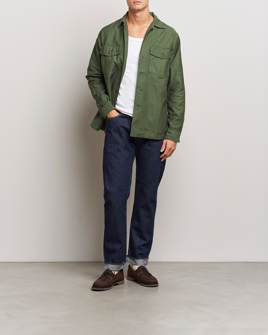 Herr | Jeans | orSlow | Tapered Fit 107 Selvedge Jeans One Wash