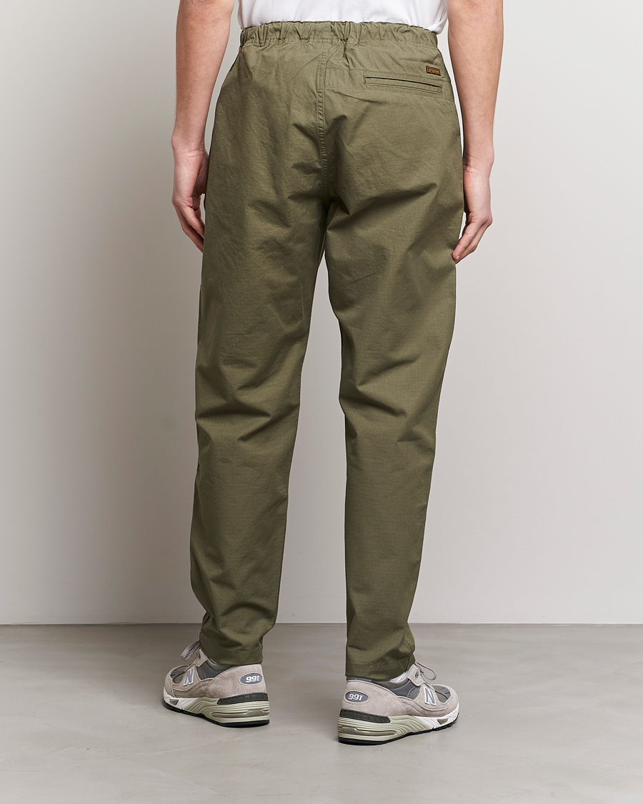 Herr | Byxor | orSlow | New Yorker Pants Army Green