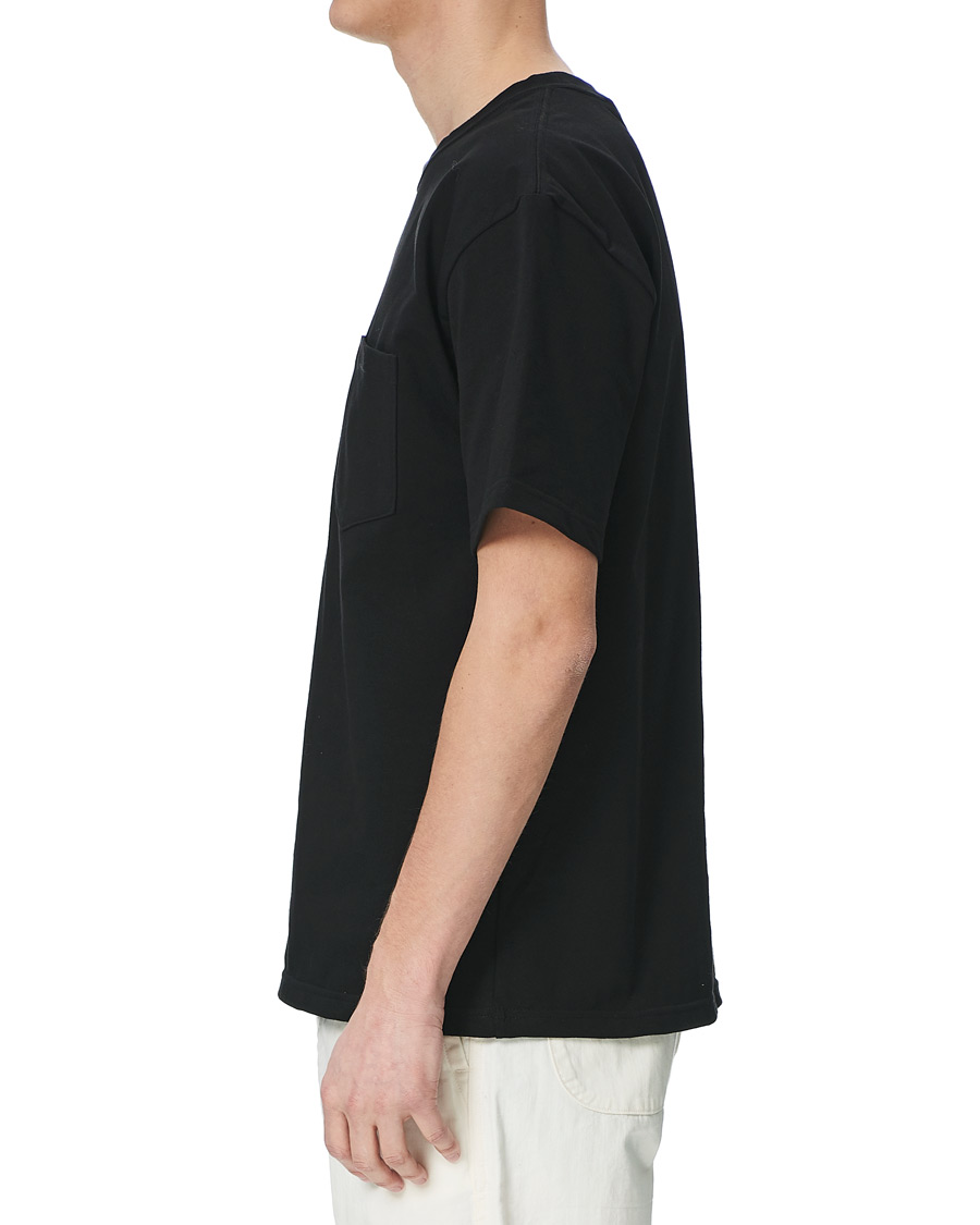Herr | T-Shirts | orSlow | Military Pocket Tee Black