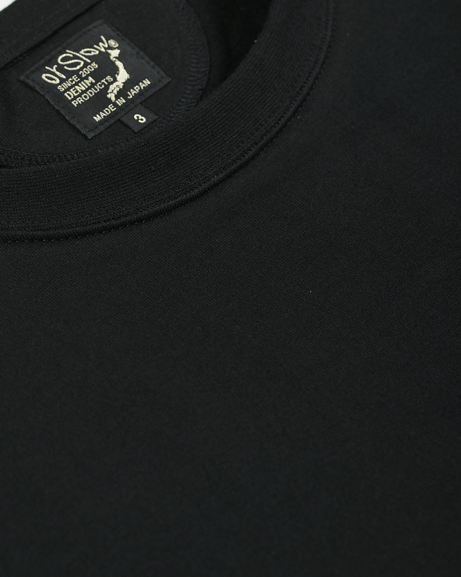 Herr | T-Shirts | orSlow | Military Pocket Tee Black