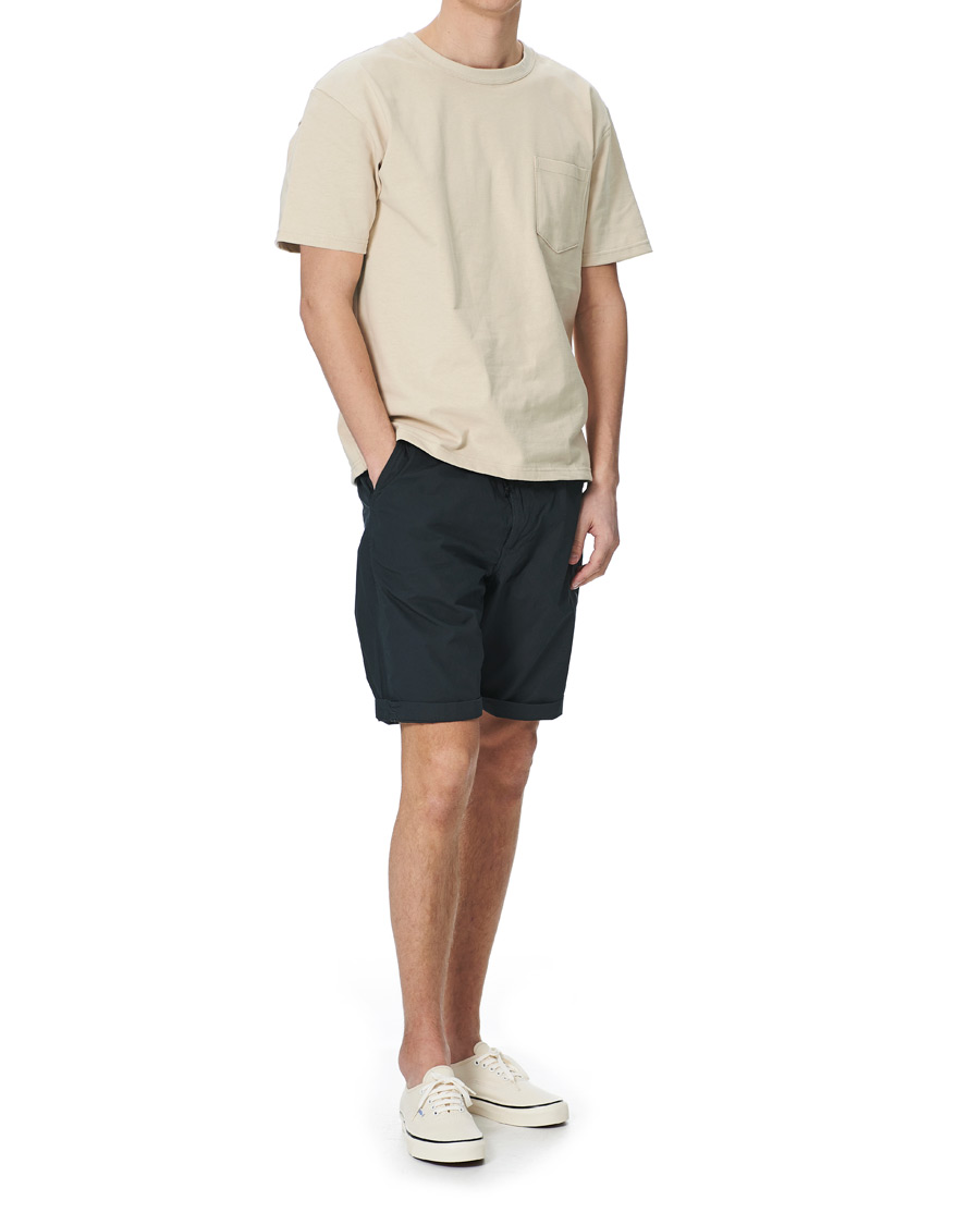 Herr | T-Shirts | orSlow | Military Pocket Tee Beige