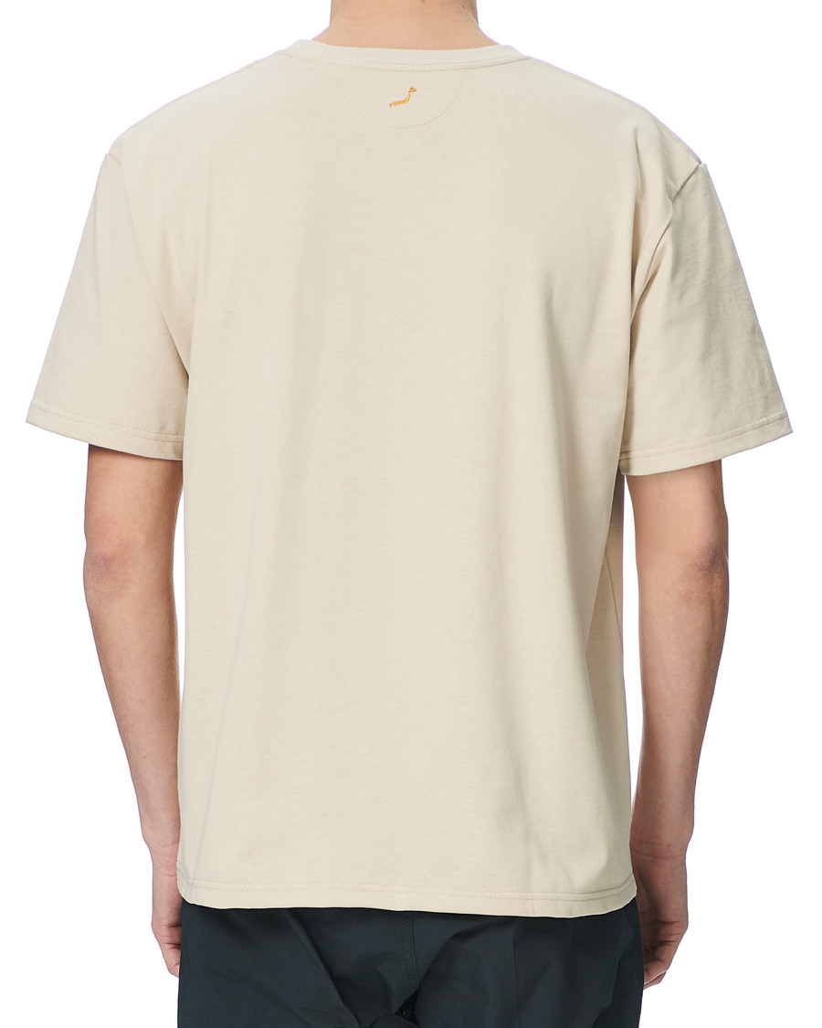 Herr | T-Shirts | orSlow | Military Pocket Tee Beige
