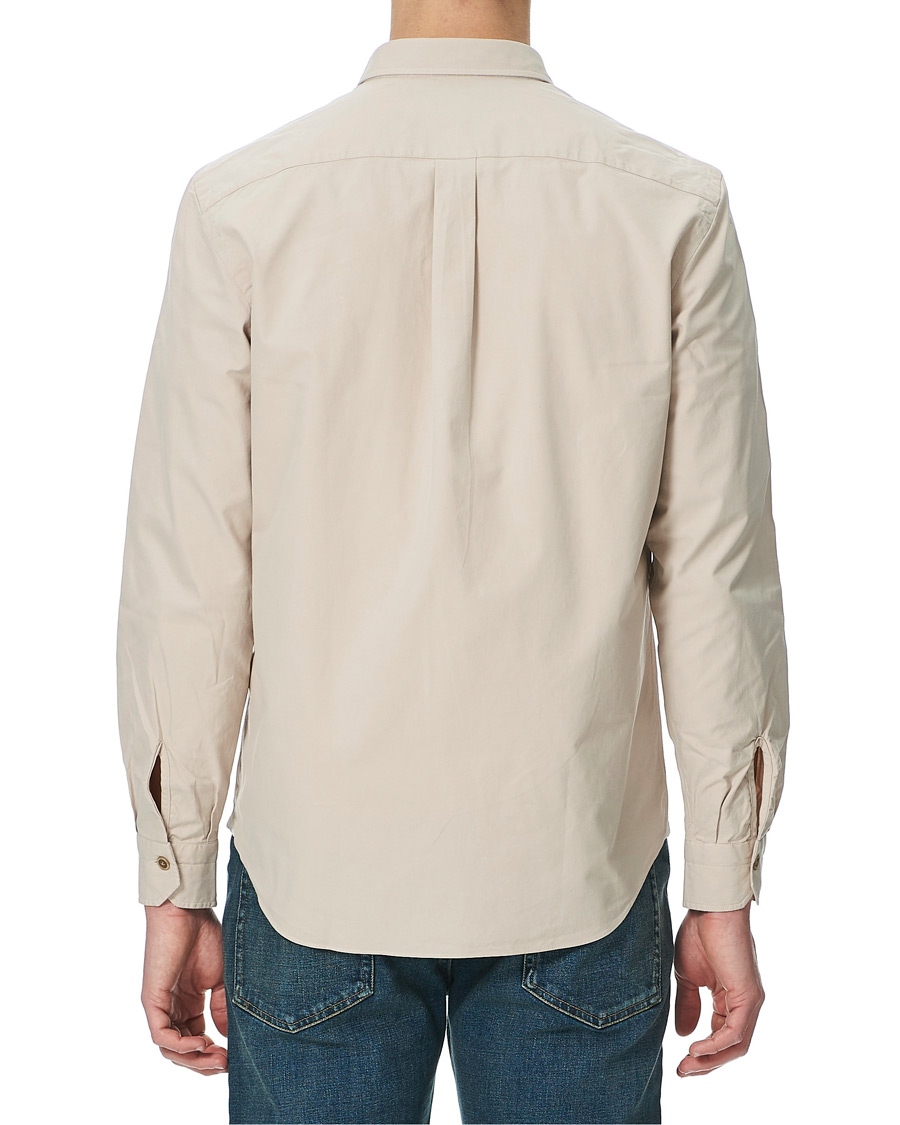 Herr | Skjortor | Finamore Napoli | Clark Overshirt Latte
