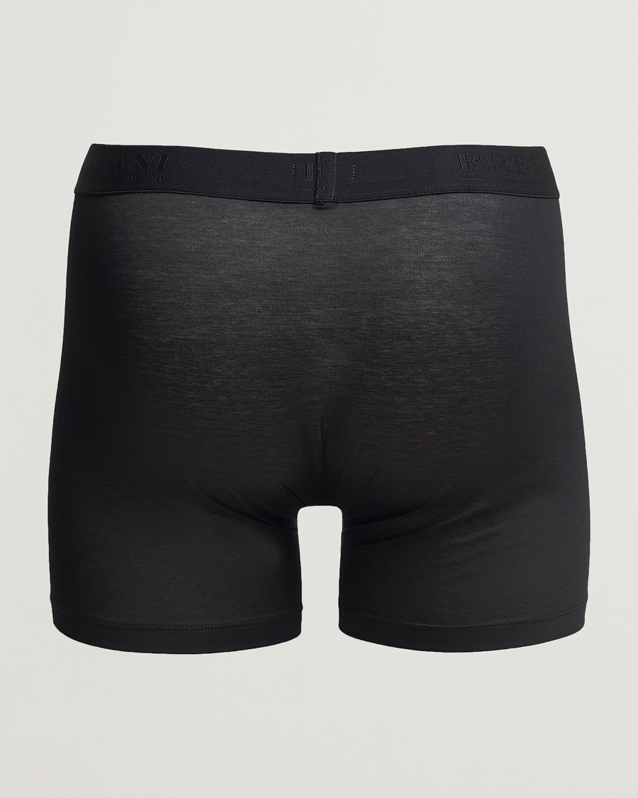 Herr | Kläder | Bresciani | Cotton Boxer Trunk Black